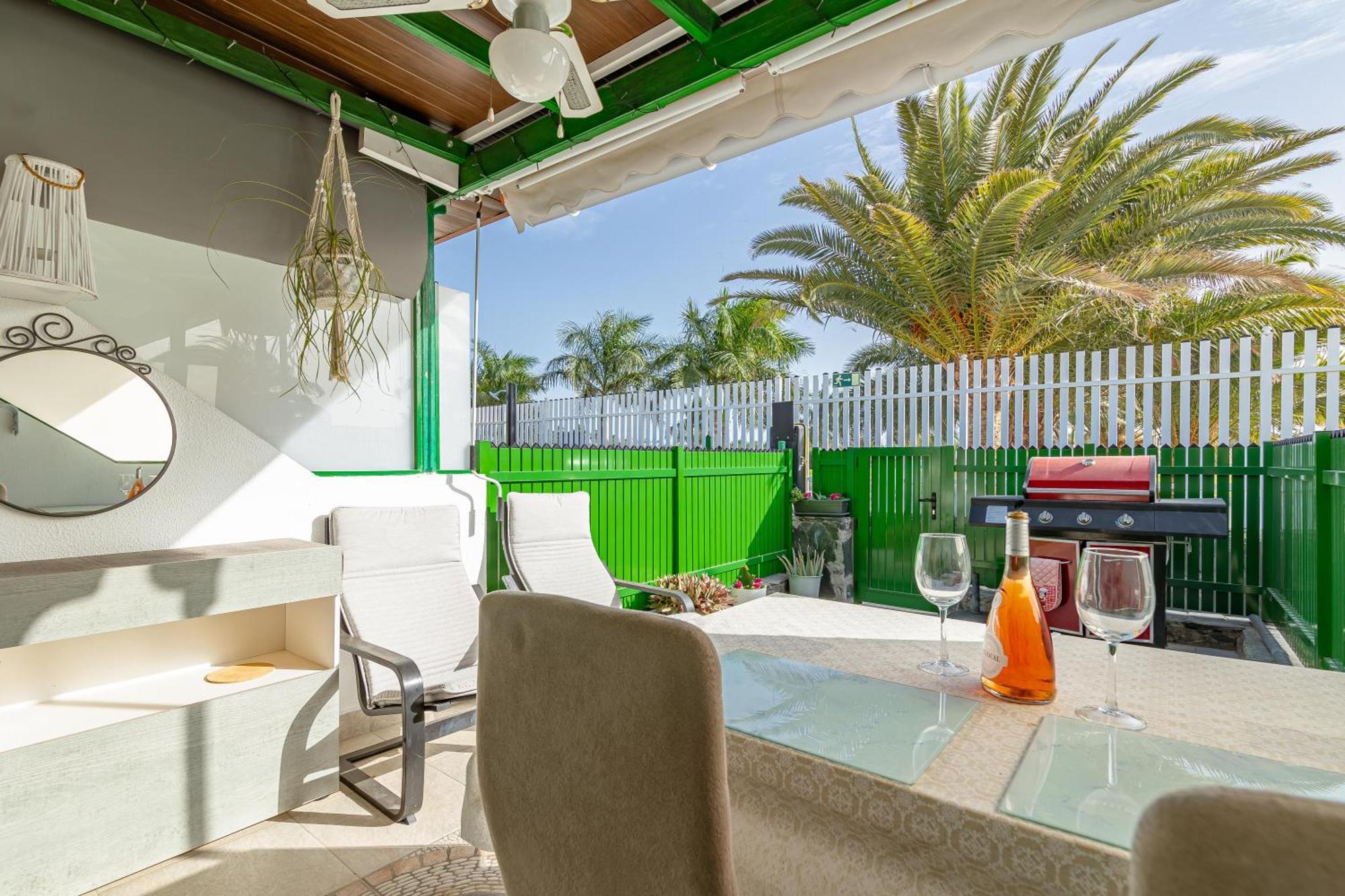 Andrea'S Bungalow, Garden, Barbecue And Pool! San Bartolomé Екстериор снимка